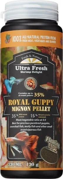 Ultra Fresh Pellet Mignon para guppies