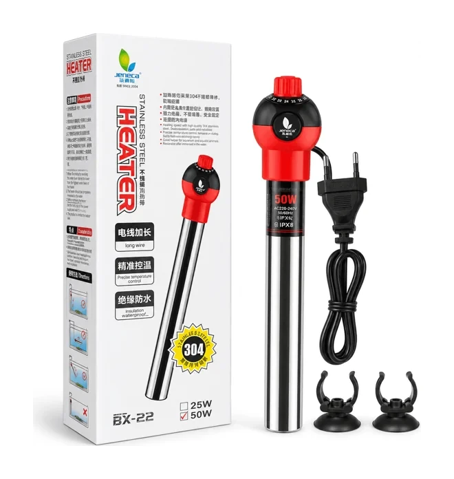 Termostato de acero Jeneca 50W