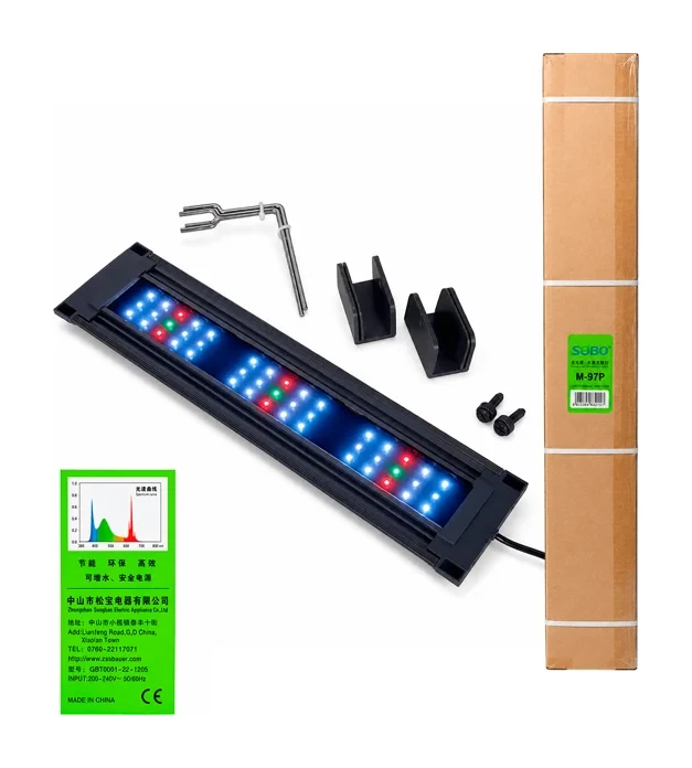 Imagen referencial de Lámpara LED para plantas SOBO AL-480COB