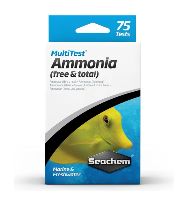 Seachem MultiTest Amoníaco (75 tests)