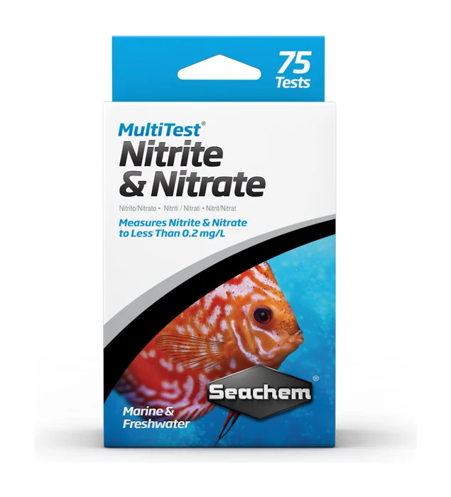 Seachem MultiTest Nitrito y Nitrato (75 tests)