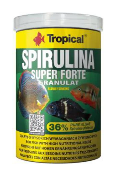 Tropical Spirulina Super Forte Granulat (36% Spirulina)
